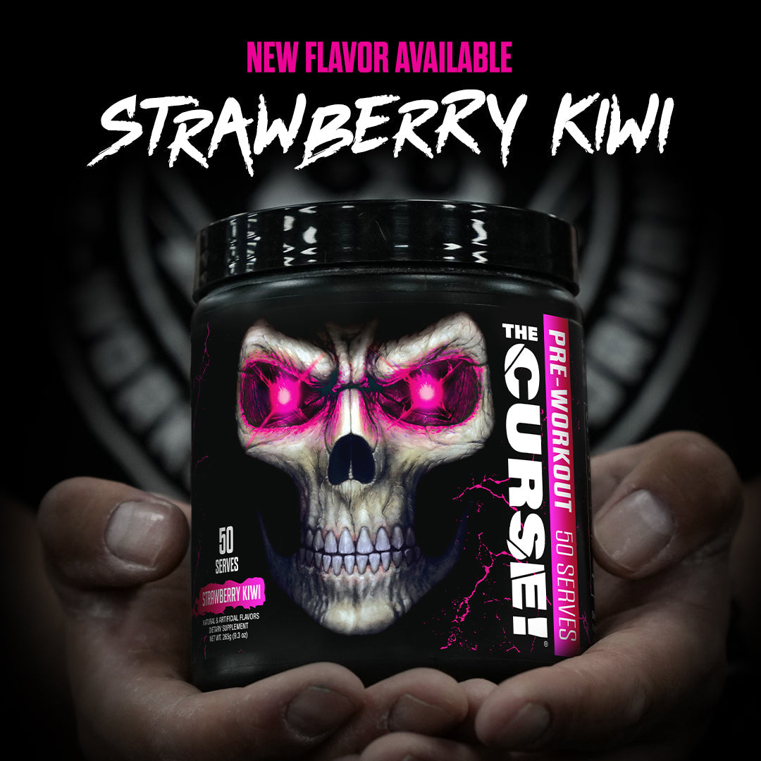 Summon a New Curse: The Curse! Pre-Workout Strawberry Kiwi Has Risen