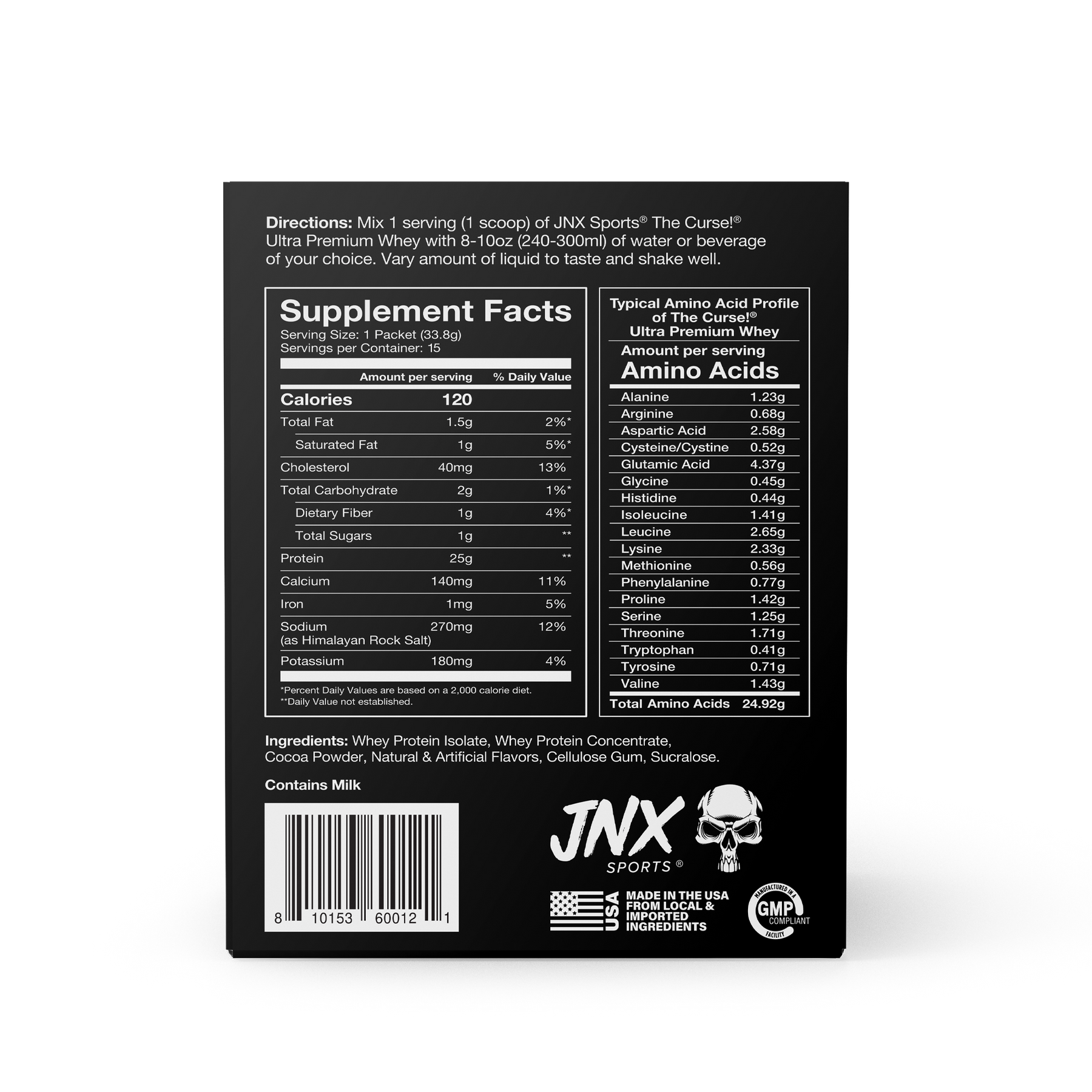 The Curse! Ultra Premium Whey - Sample Box