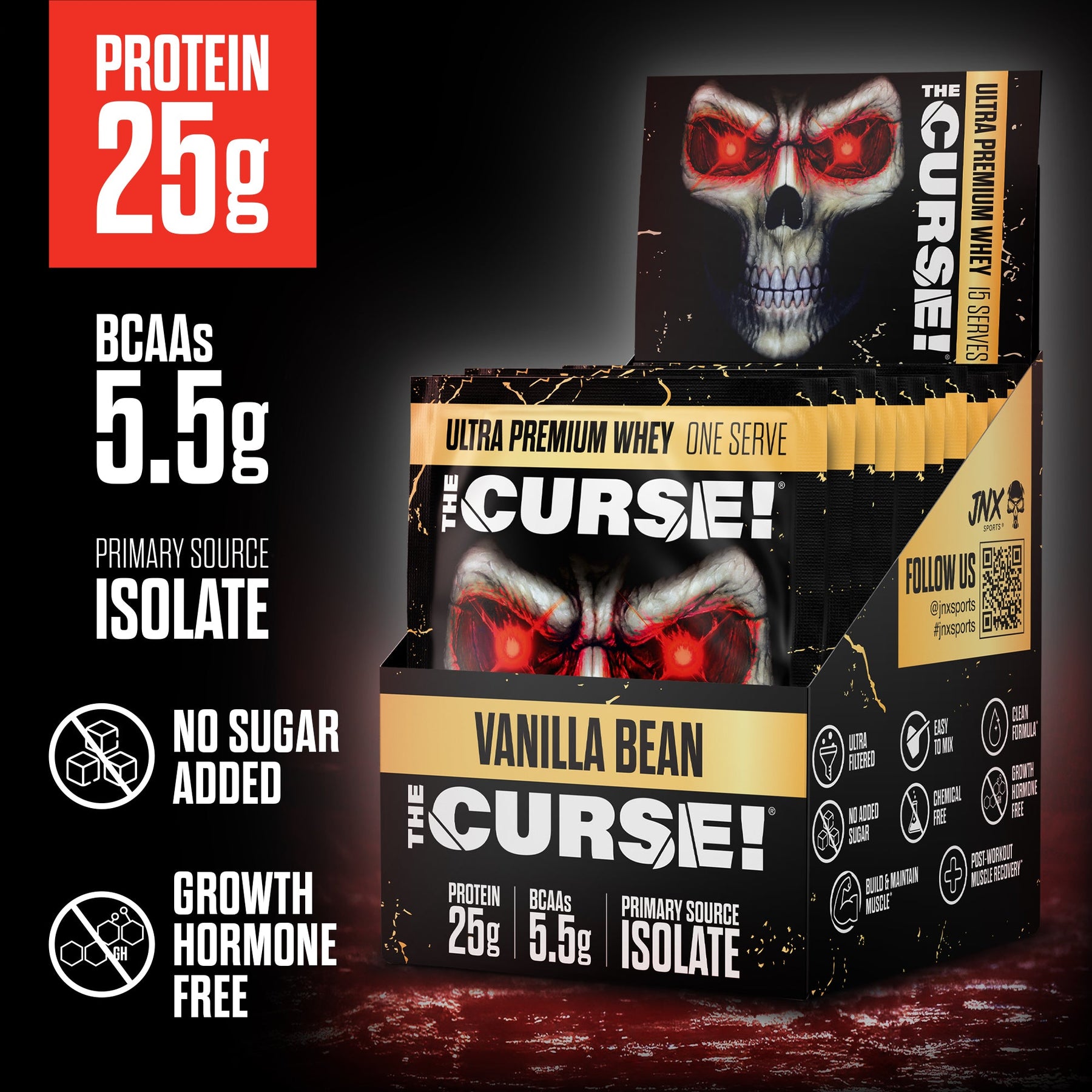 The Curse! Ultra Premium Whey - Sample Box