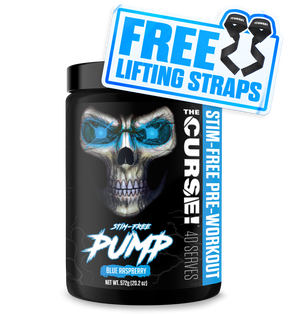The Curse! Stim-Free Pump + FREE Lifting Straps