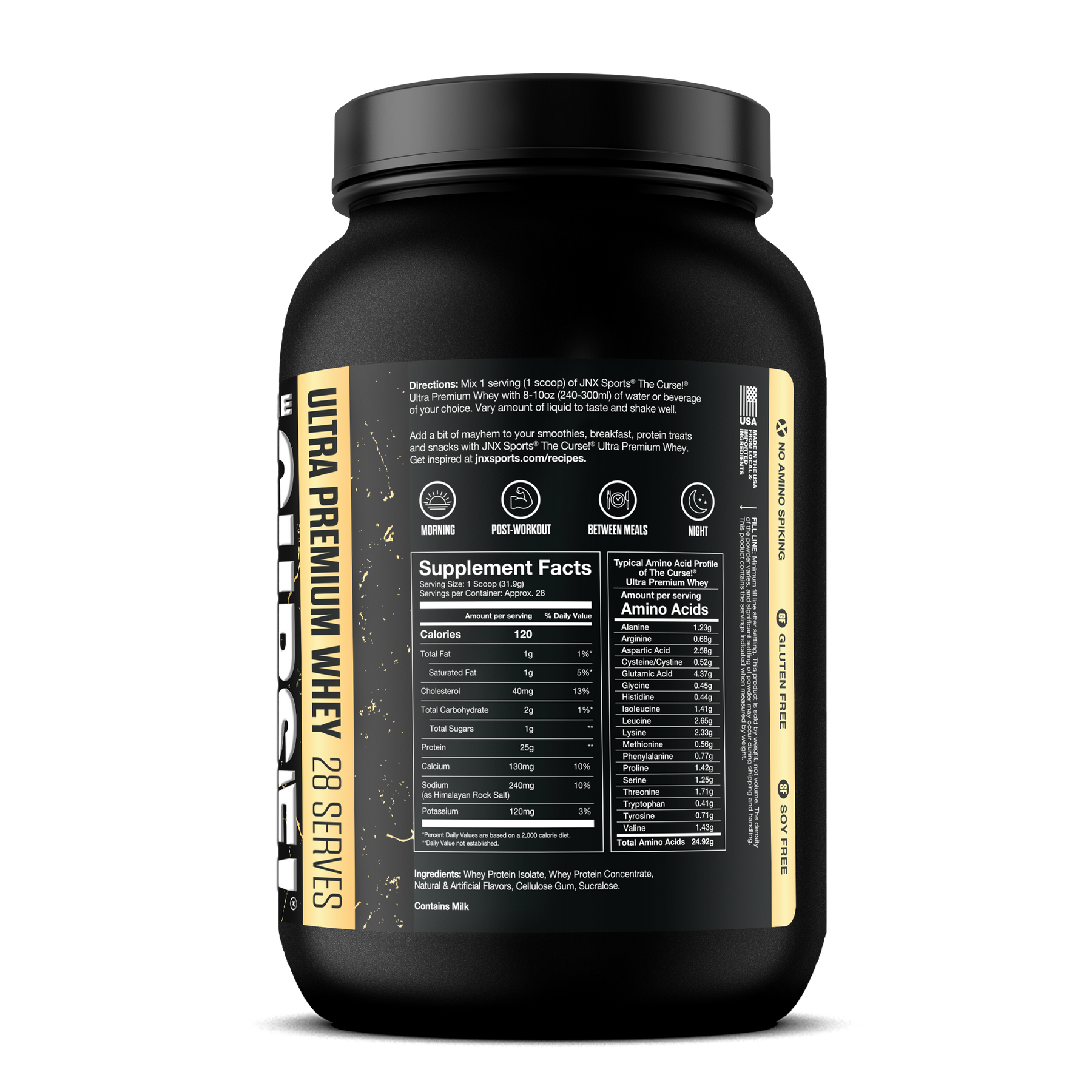 The Curse! Suero de leche ultra premium