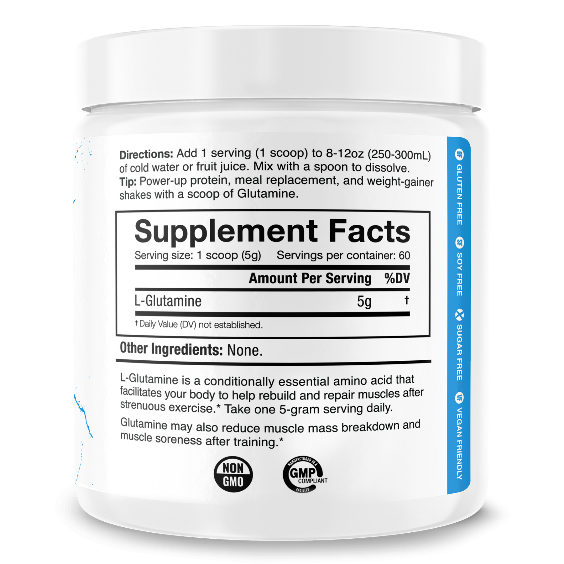 can you mix l glutamine with l carnitine Micronized Glutamine