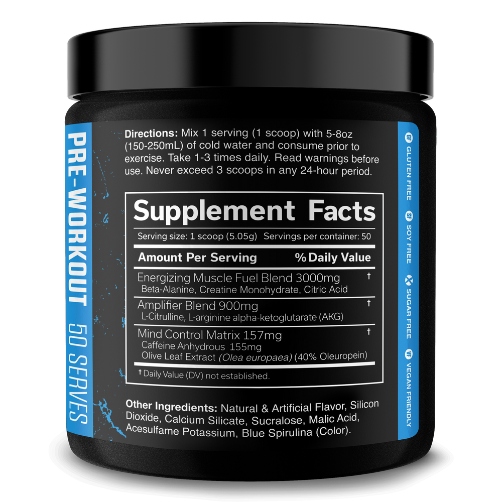 THE CURSE PRE WORKOUT 50 S view 3