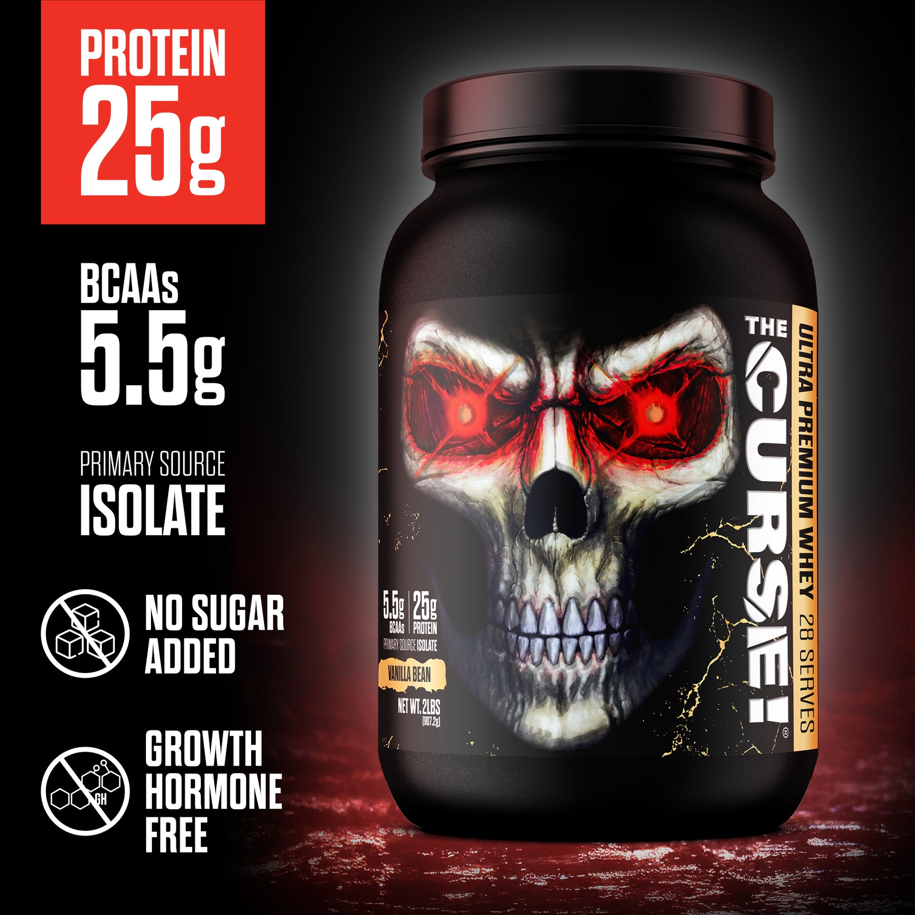 The Curse! Suero de leche ultra premium