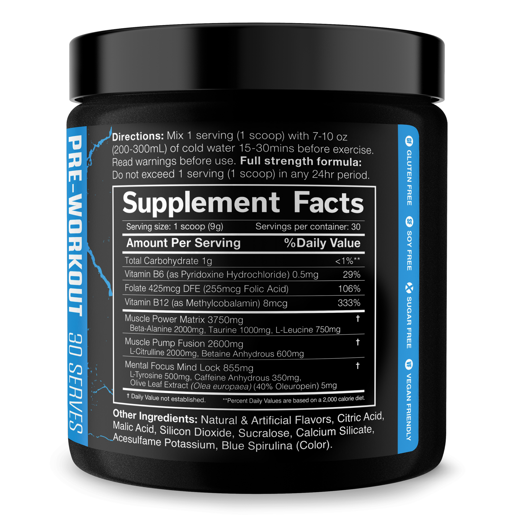 The Shadow! Pre-Workout