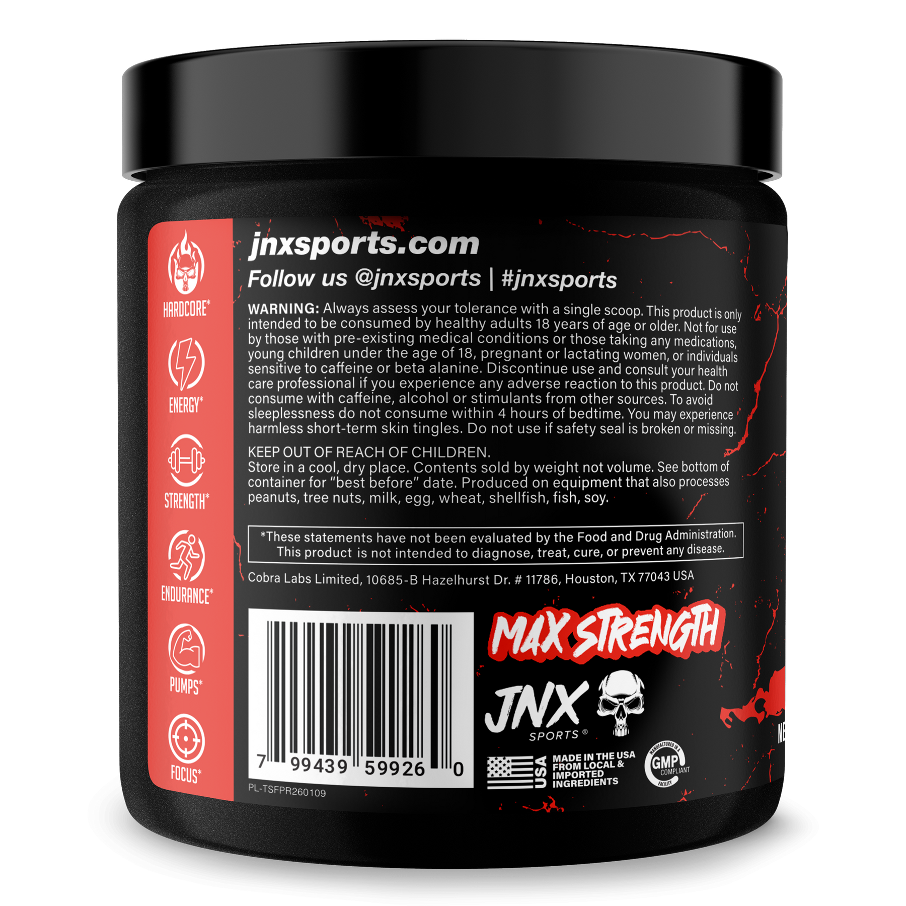 The Shadow! Pre-Workout