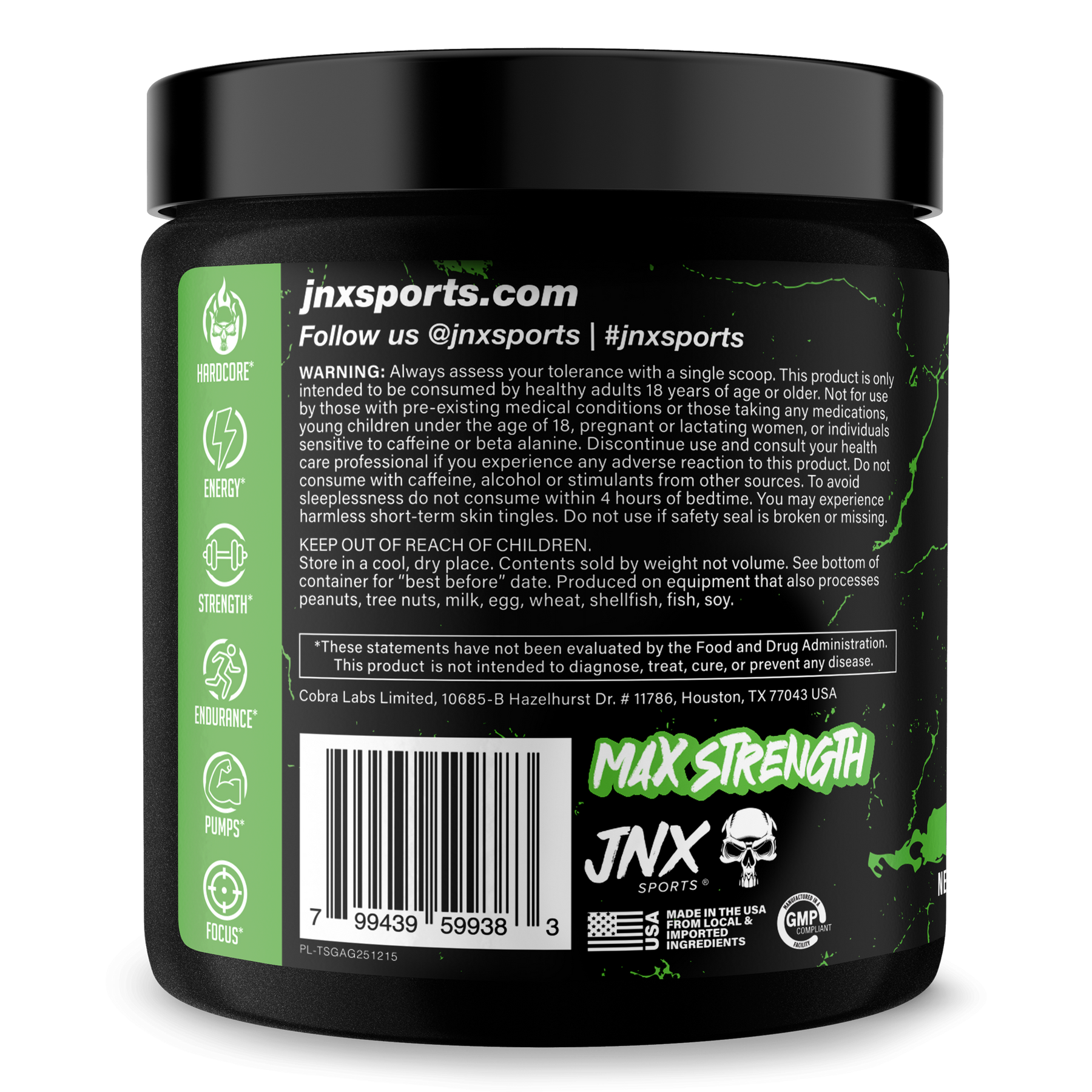 The Shadow! Pre-Workout