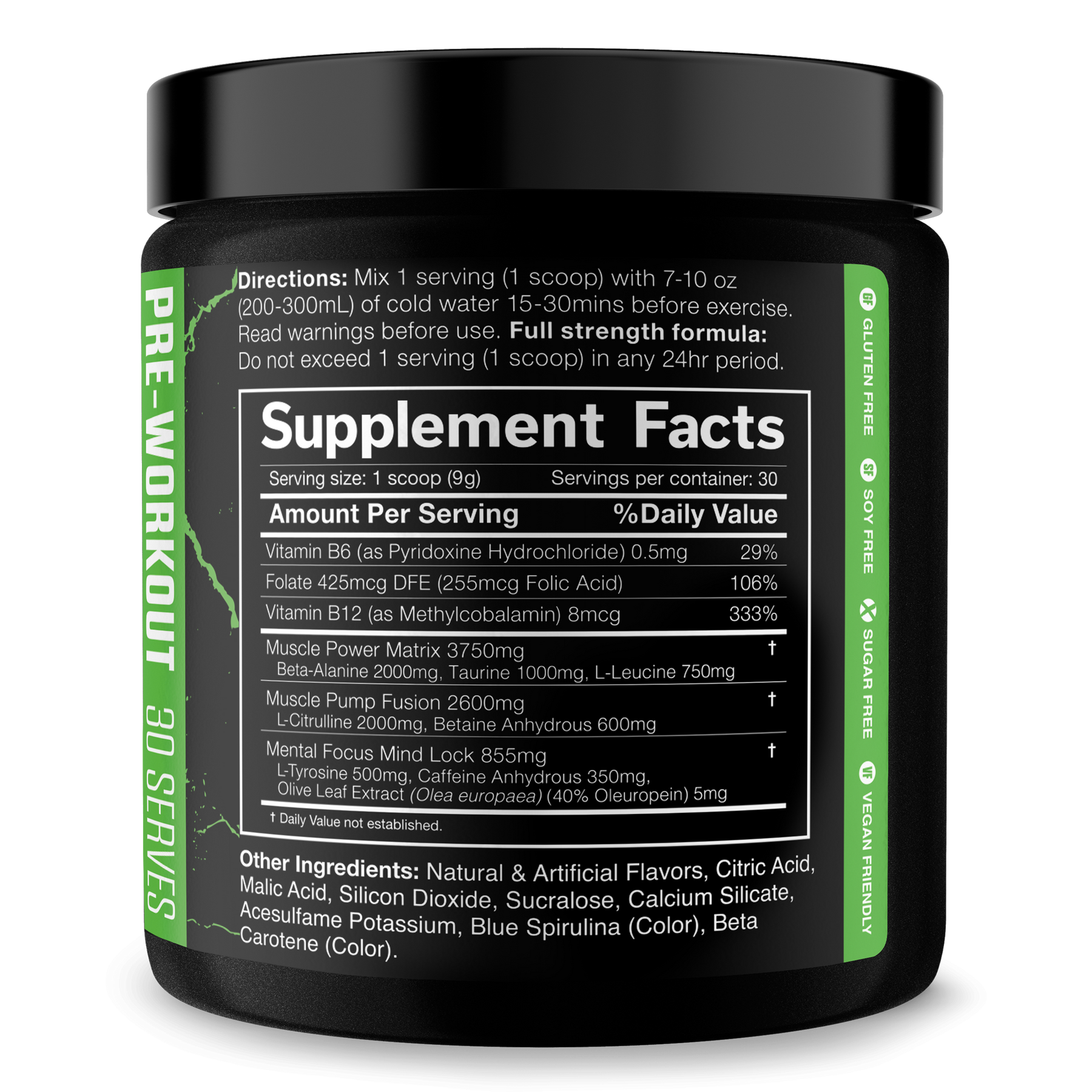 The Shadow! Pre-Workout